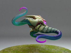 league of legends velkoz Modelo 3D