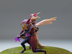 league of legends xayah 3D Print Model