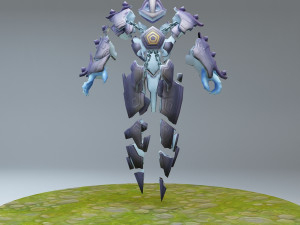 league of legends xerath 3D-Modell