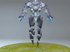 ligue des l&eacute;gendes xerath Modèle 3D