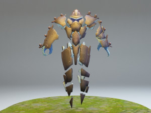 league of legends xerath 3D Model