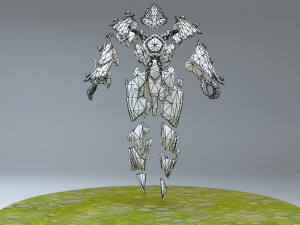 league of legends xerath 3D Model