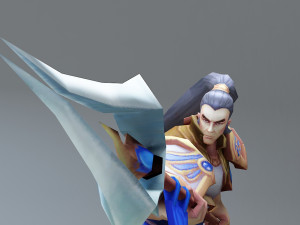 league of legends xinzhao 3D 打印模型