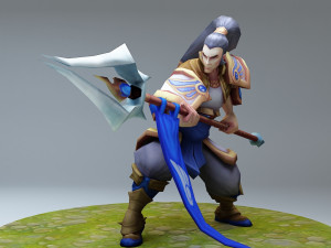 league of legends xinzhao 3D 프린트 모델