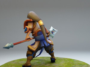 league of legends xinzhao 3D 打印模型