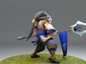 league of legends xinzhao 3D 打印模型