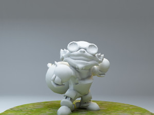 league of legends ziggs 3D Baskı Modeli