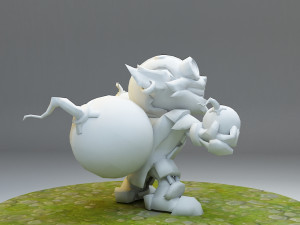 league of legends ziggs 3D Baskı Modeli