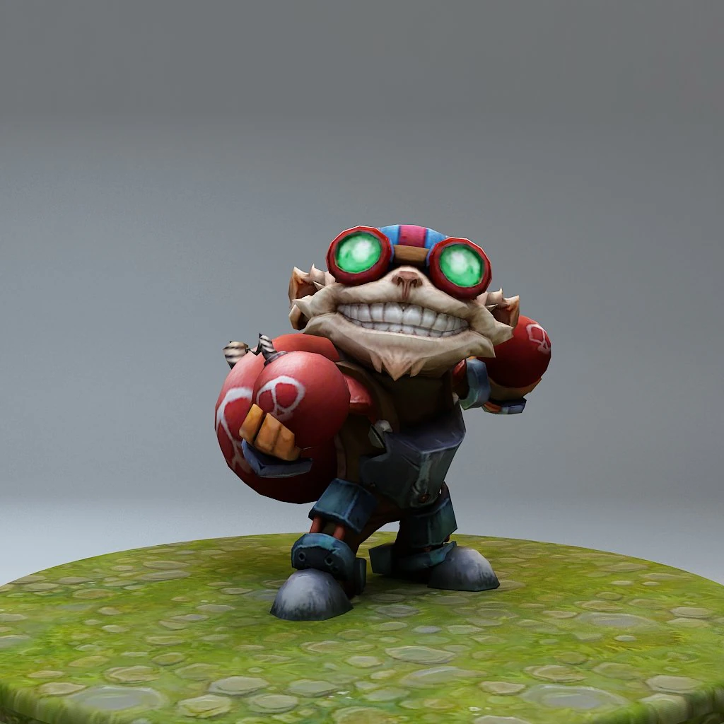 liga de leyendas ziggs Modelo de impresión 3D .c4d .max .obj .3ds .fbx .stl .blend 