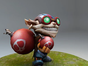liga de leyendas ziggs Modelo de impresión 3D