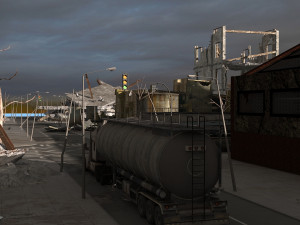 damaged city 2020 2 3D-Modell