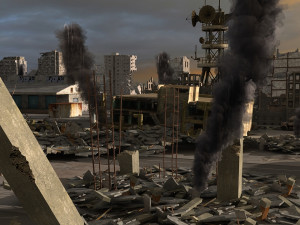 damaged city 2020 2 3D-Modell