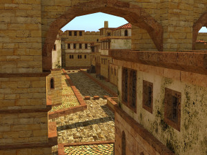 roman town low-poly Modelo 3D