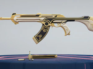 valorant artdeco ak 3D Model