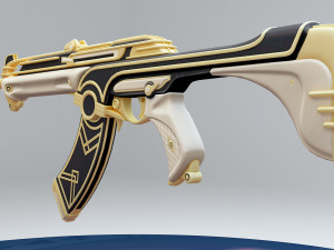 valorant artdeco ak 3Dモデル
