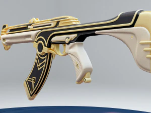 valorant artdeco ak 3D Model