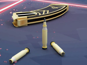 valorant artdeco ak 3D Model