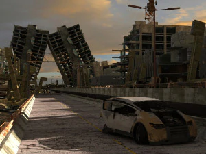 좀비 도시 3D 모델