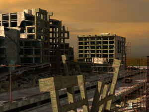zombie city 3D-Modell