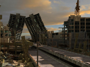 zombie city 3D-Modell