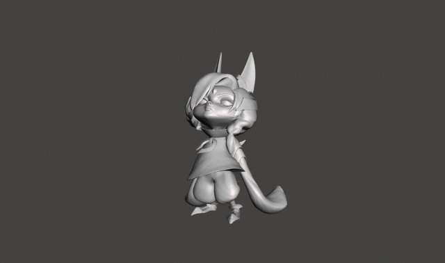 dawnbringer vex league of legends 3D प्रिंट मॉडल .c4d .max .obj .3ds .fbx .stl .blend 