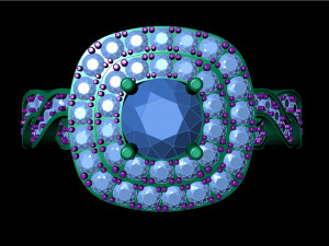 diamond ring 003 3D 打印模型