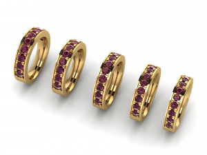 diamond ring 004 3D Print Model