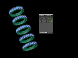 diamond ring 004 3D Print Model