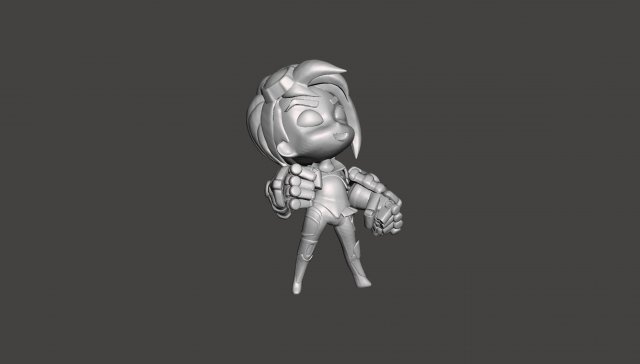 vi tft 3D Принт Модель .c4d .max .obj .3ds .fbx .stl .blend 