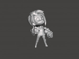 vi tft 3D 프린트 모델