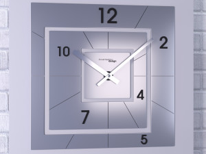 incantesimo design nexus clock Model 3D