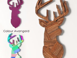 deer panno pack 3D मॉडल