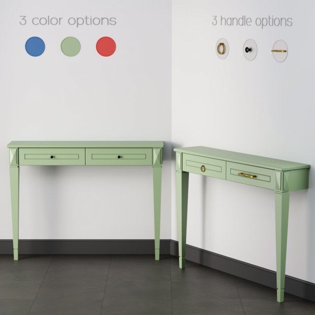 table 001 Model 3D .c4d .max .obj .3ds .fbx .stl .blend 