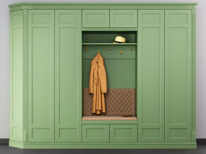 복도 옷장 001 3D 모델