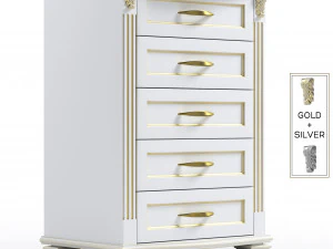 комод 001 3D Модель