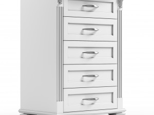 chest of drawers 001 3D मॉडल