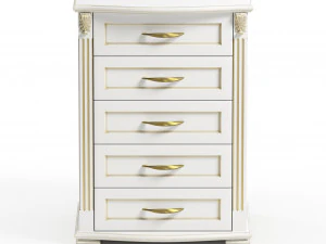 chest of drawers 001 3D Model