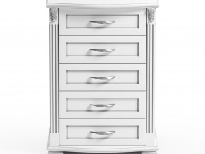 chest of drawers 001 3D मॉडल