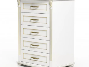 chest of drawers 001 3D Model