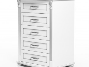 chest of drawers 001 3D मॉडल