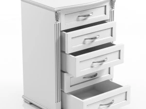 chest of drawers 001 3D Model