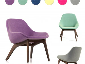 의자 001 3D 모델