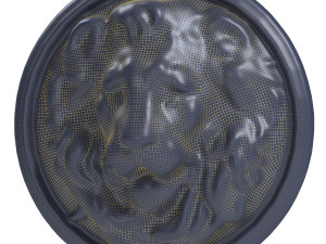 mascaron lion 001 3D-Modell