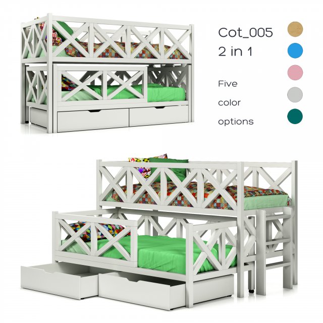 cot 005 Model 3D .c4d .max .obj .3ds .fbx .stl .blend 