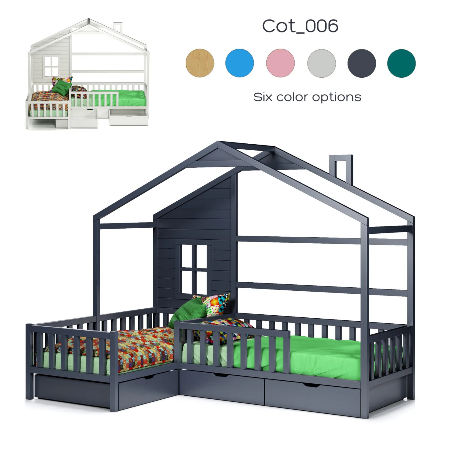 cot 006 3D Model .c4d .max .obj .3ds .fbx .stl .blend 
