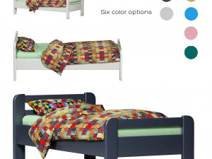 łóżeczko 007 Model 3D