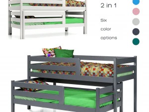 유아용 침대 008 3D 모델