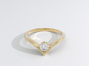 engagement ring 3D-printmodel