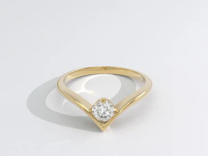 anel de noivado Modelo de Impressão 3D