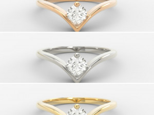 engagement ring Modelo de Impressão 3D